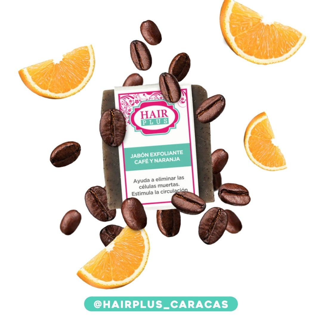 Jabón Exfoliante de Café y Naranja